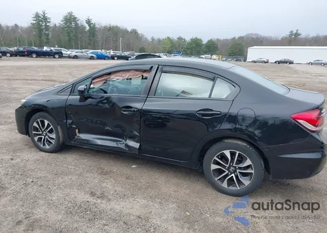 2015 Honda Civic Ex from USA, damaged, VIN 19XFB2F85FE213300